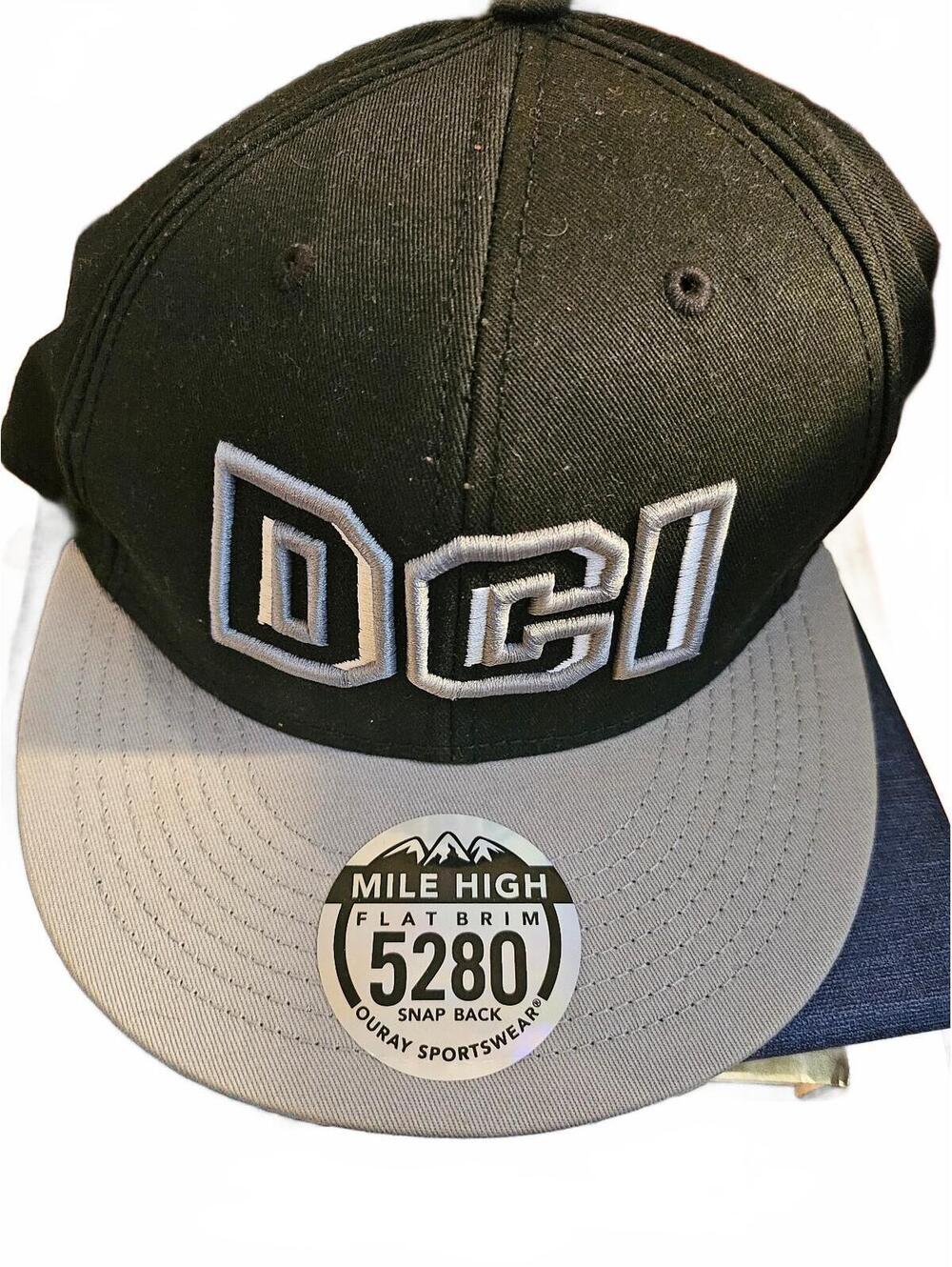 Official DCI Drum Corp International snapback cap/Hat - Ouray - EUC